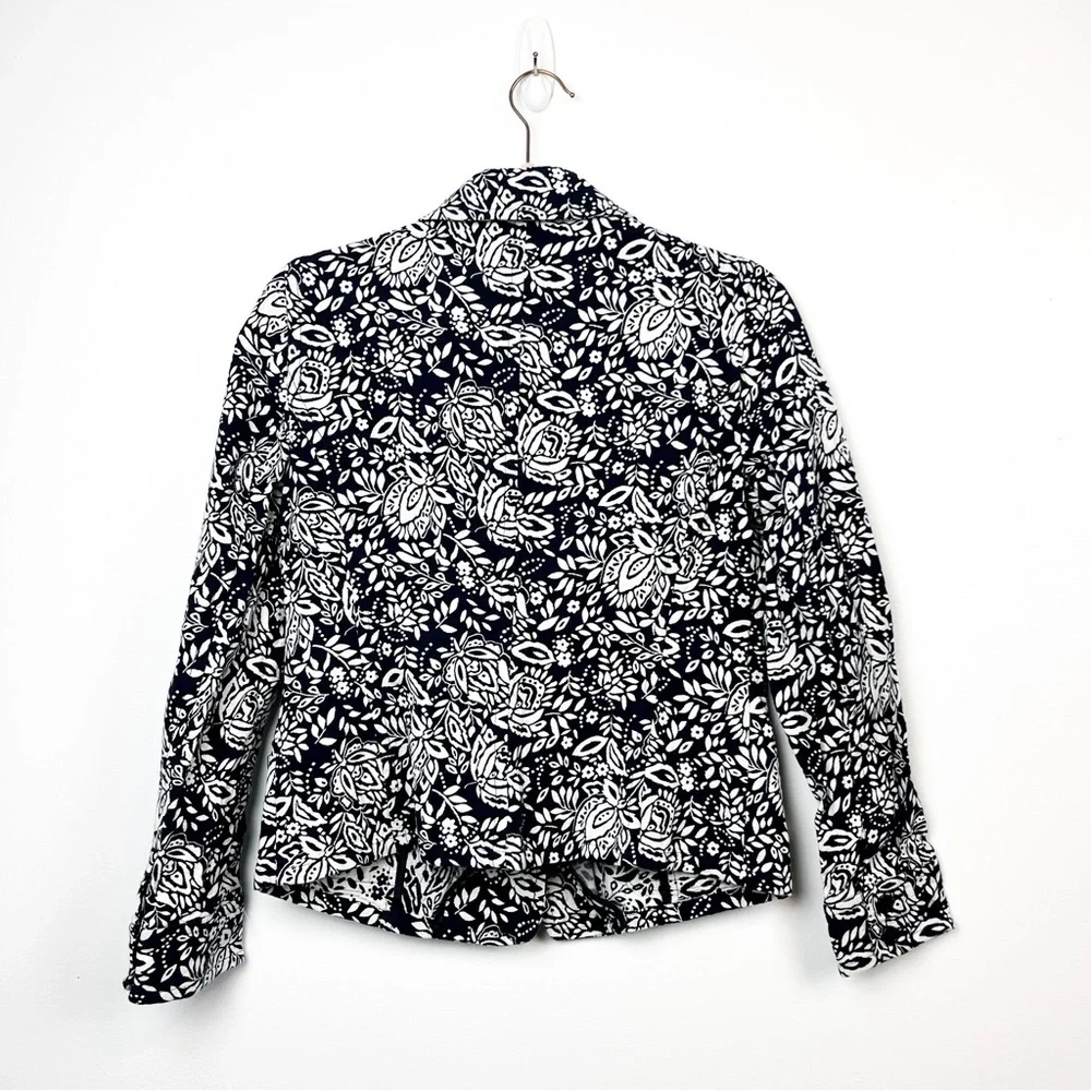 Pierre Cardin Navy & White Long Sleeve Jacket Blazer - Picture 9 of 9